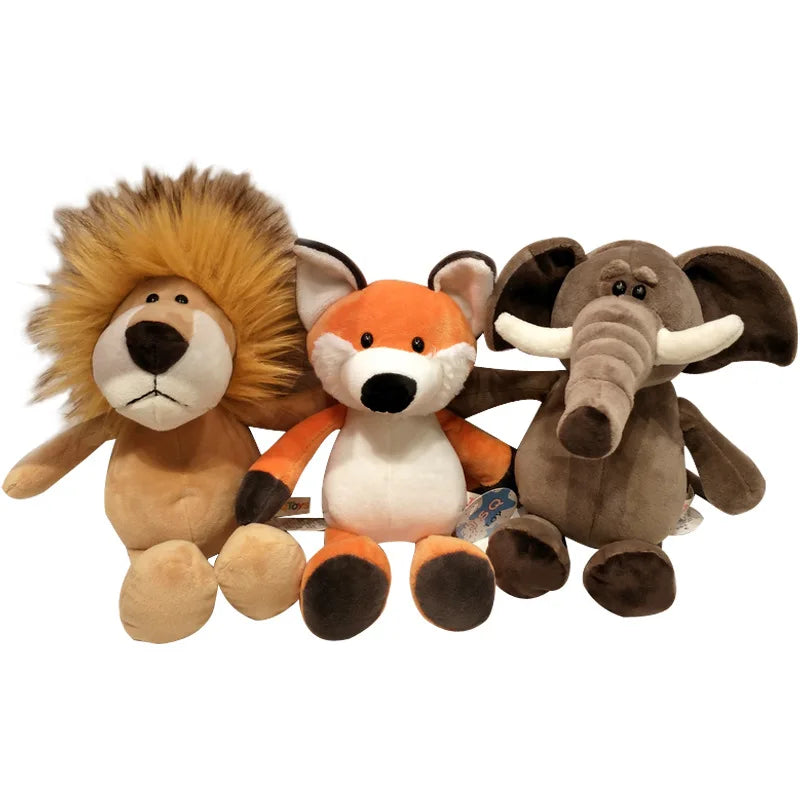 Stuffed Jungle Animal Plush Toy 25cm