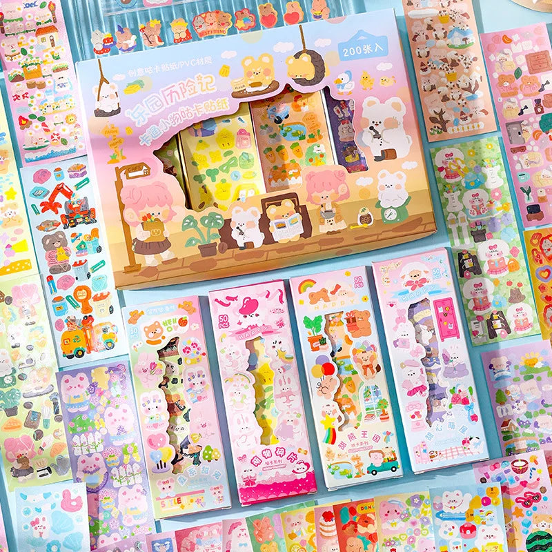 Kawaii Junk Journal Sticker Set