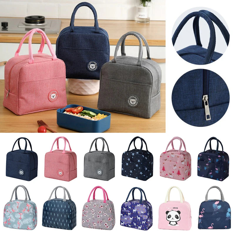 Portable Insulated Lunch Bag for Women & Kids