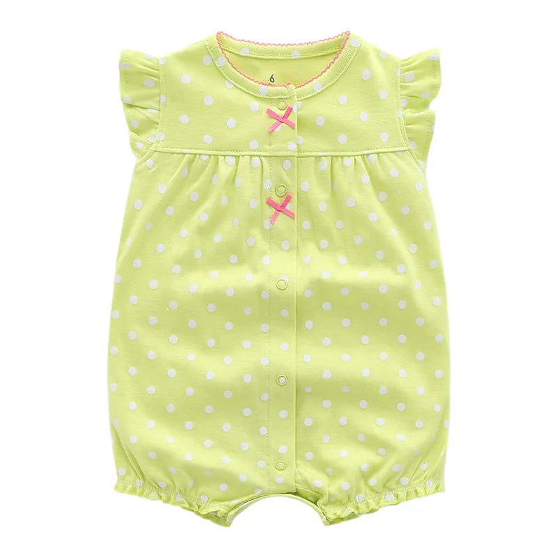 100% Cotton Baby Summer Rompers