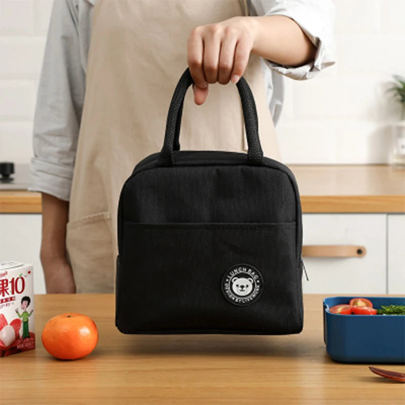 Portable Insulated Lunch Bag for Women & Kids