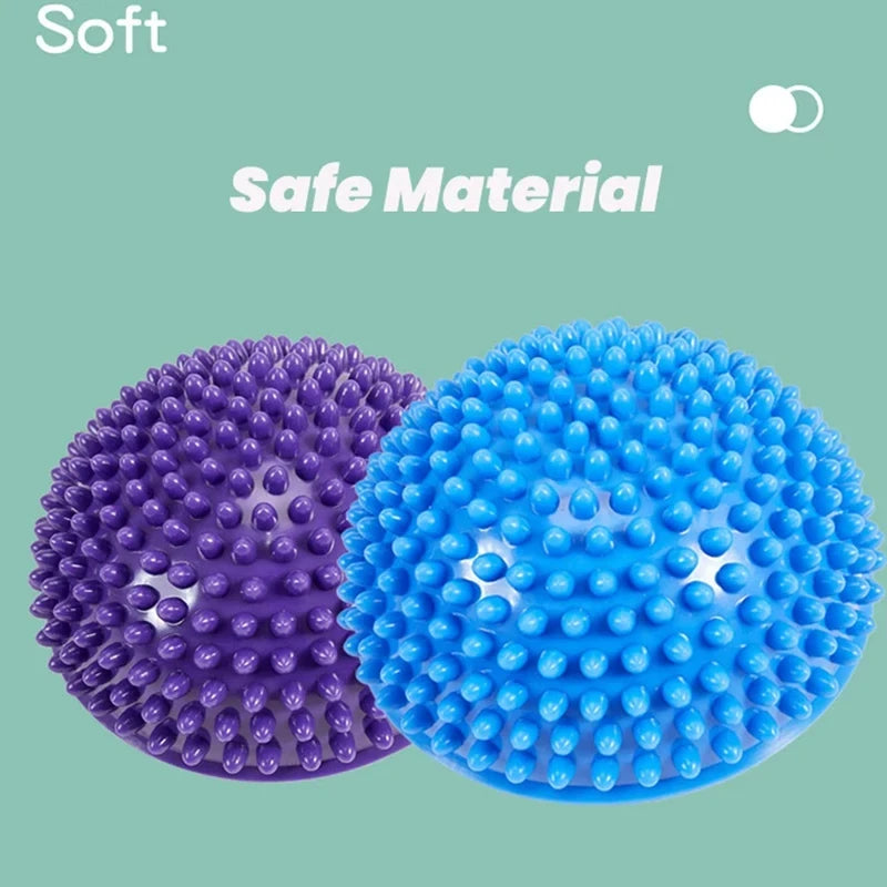 Toys for Children Kids Sensory Training Equipment Balancing Yoga Balls Massage Fitball Exercises Inflatable Half Sphere Ball Toy