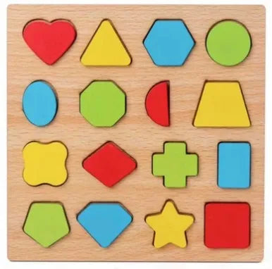 Wooden Puzzle Montessori Toys for Toddlers