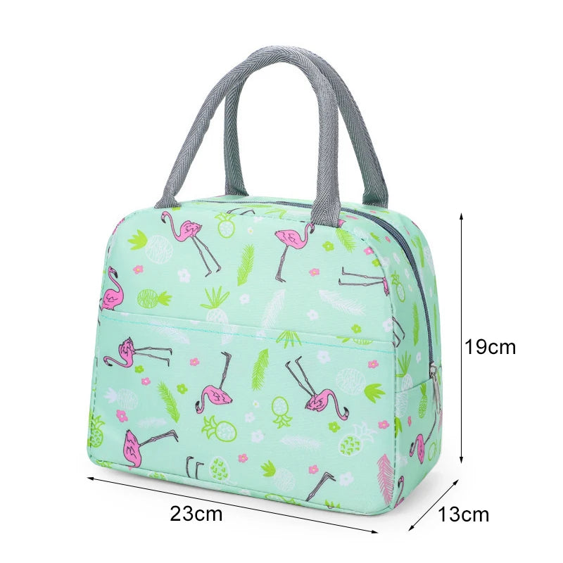 Portable Insulated Lunch Bag for Women & Kids