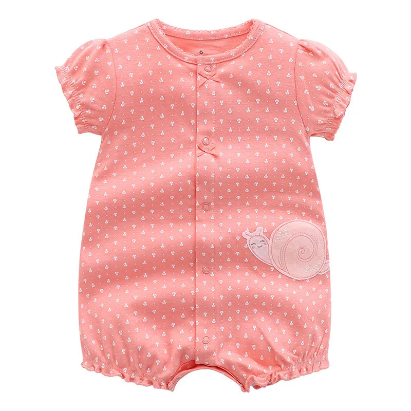 100% Cotton Baby Summer Rompers