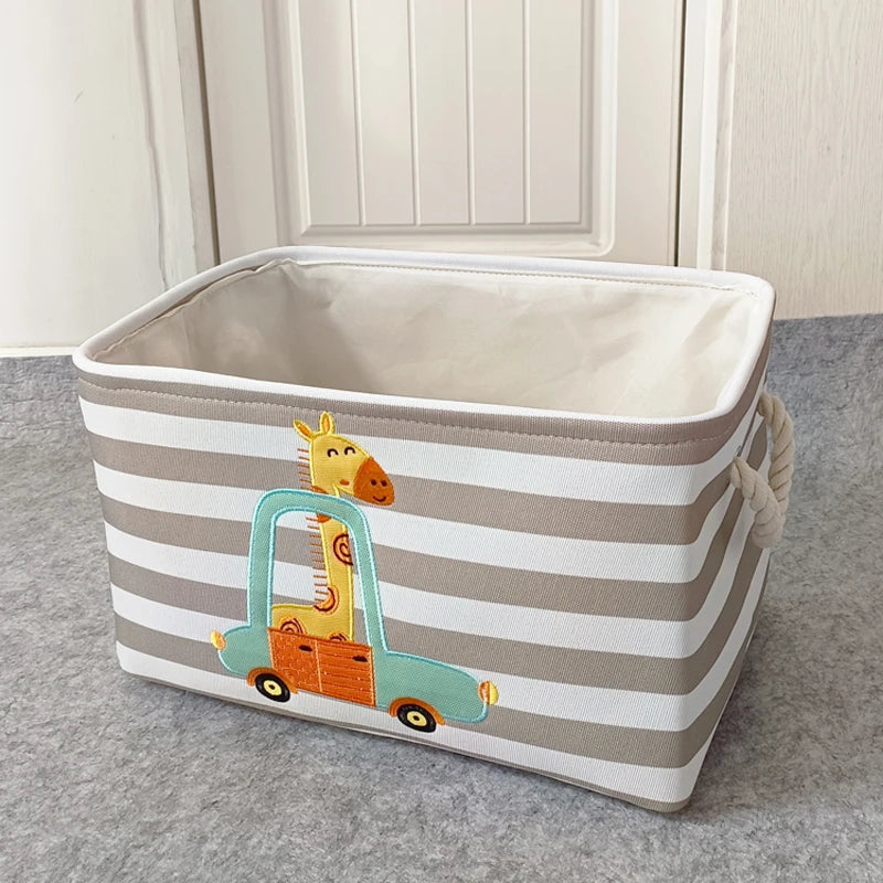 Child's Jute Laundry Basket / Storage Bin