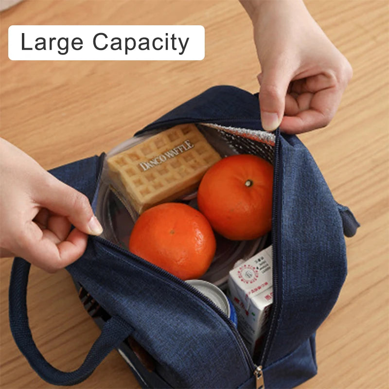 Portable Insulated Lunch Bag for Women & Kids