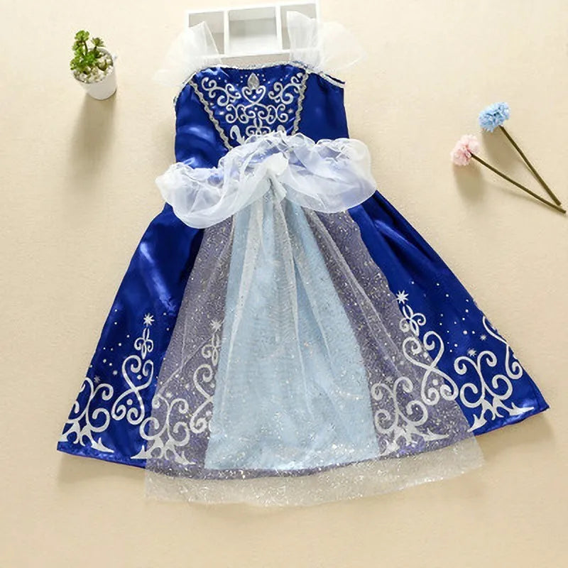 Girls Princess Halloween Costume Dress