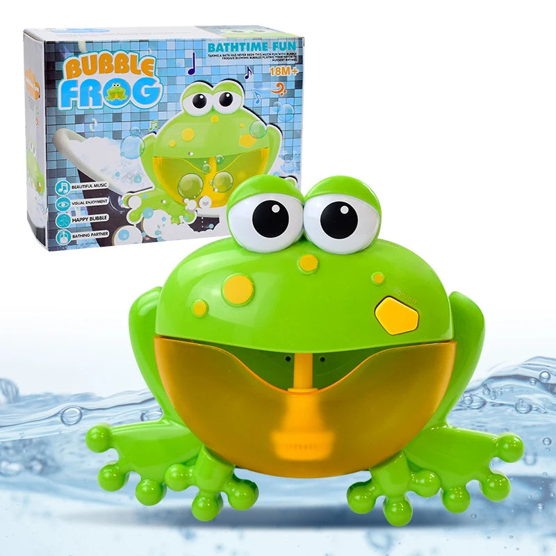 Bubble Crabs Baby Bath Toy Funny Toddler Bath Bubble Maker Pool Swimming Bathtub Soap Machine Bathroom Toys for Children Kids