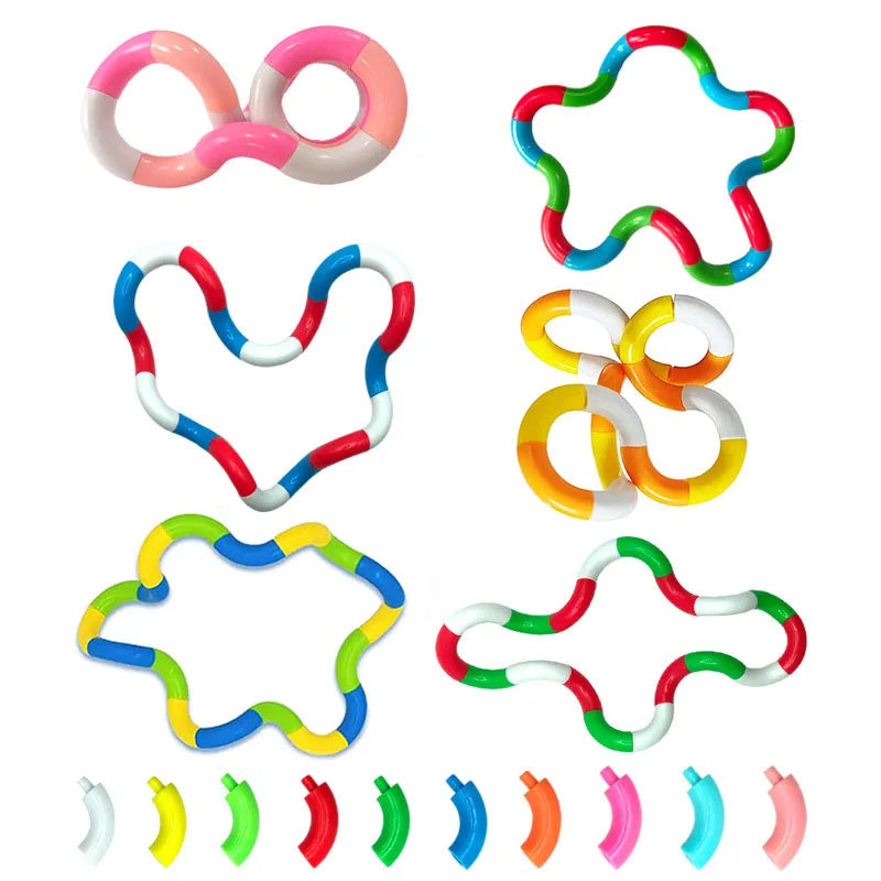 3pc Rope Twist Fidget Sensory Toy