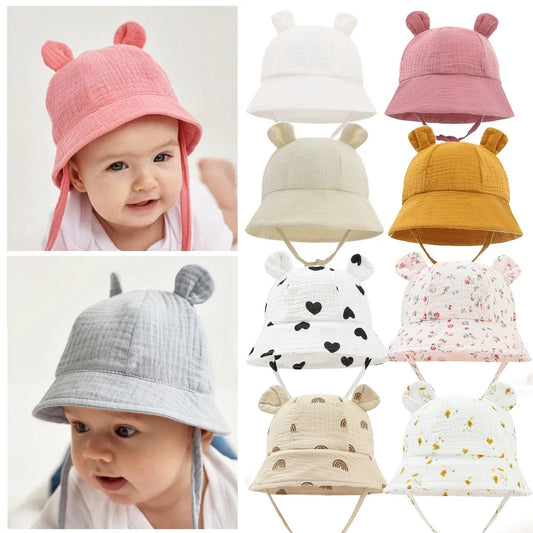 Baby Bucket Hat with Ears