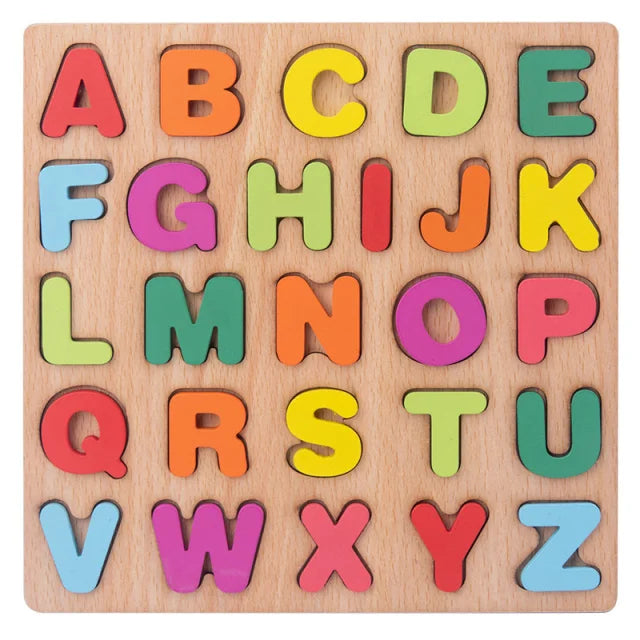 Wooden Puzzle Montessori Toys for Toddlers