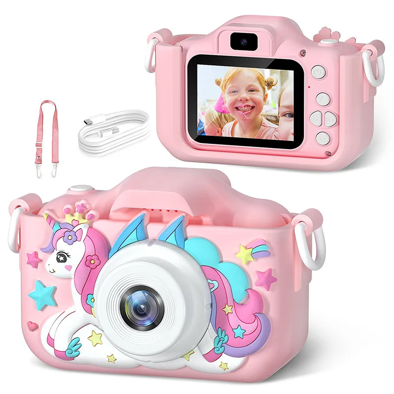 Children Camera 1080P HD Toddler Digital Video Camera