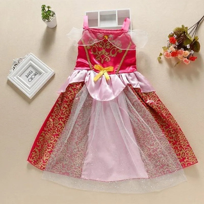 Girls Princess Halloween Costume Dress