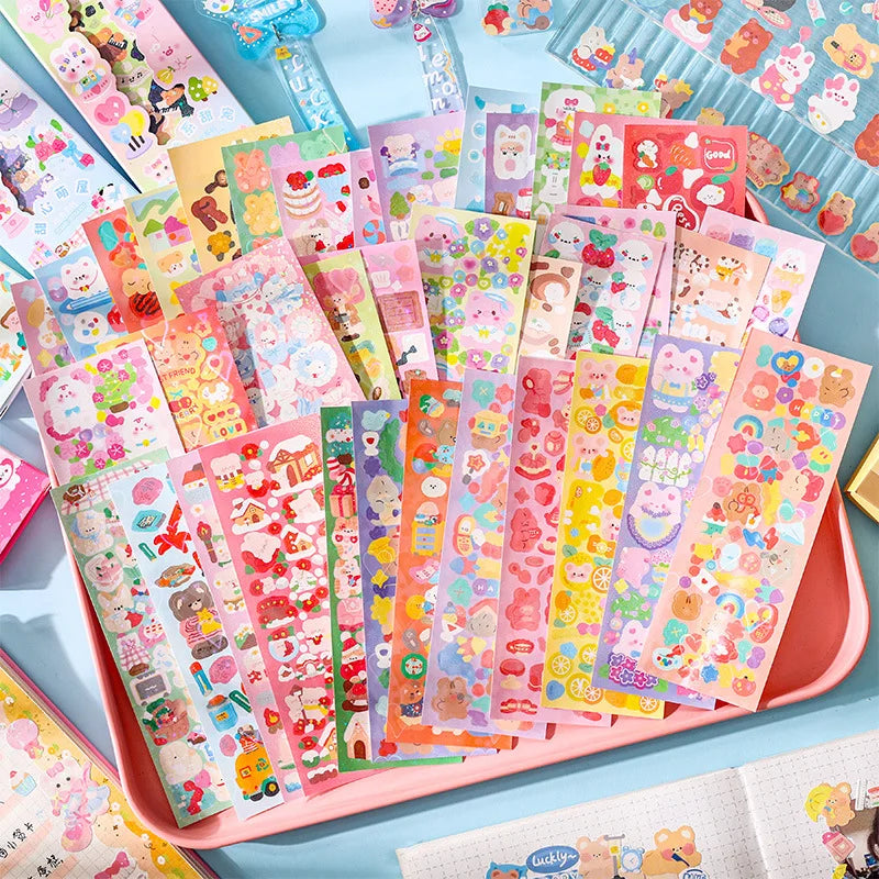 Kawaii Junk Journal Sticker Set